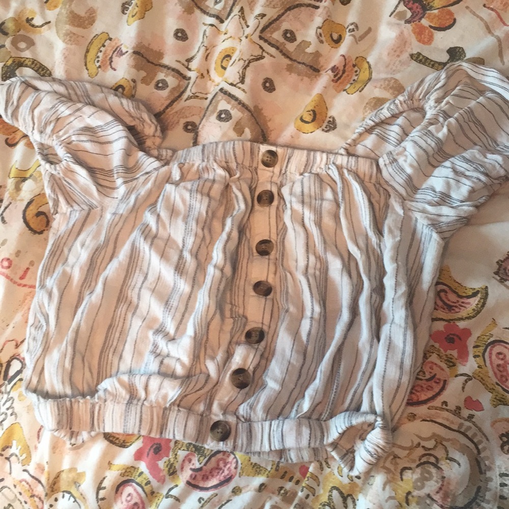 American Eagle crop top medium euc